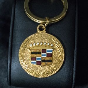 24kt Gold Cadillac Keychain